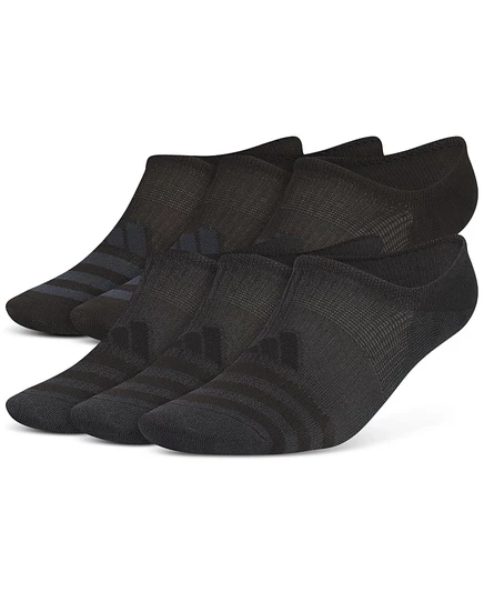 Мужские невидимые носки Adidas Superlite 6 пар, черные