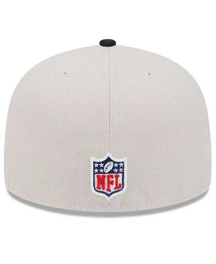 Мужская кепка New Era Stone/Black Jacksonville Jaguars 2024 Sideline Historic длиной 59 футов. stone, black
