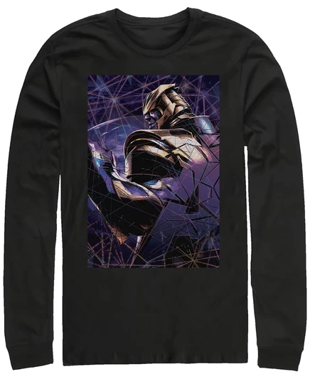 Мужской лонгслив Fifth Sun Marvel Avengers Endgame Thanos, черный