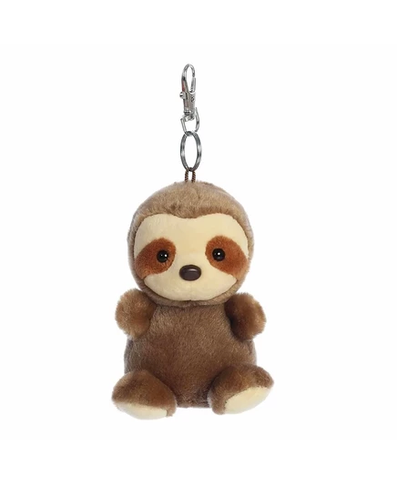 Очаровательная клипса Aurora Mini Slomo Sloth Palms Pals коричневого цвета 4 коричневых