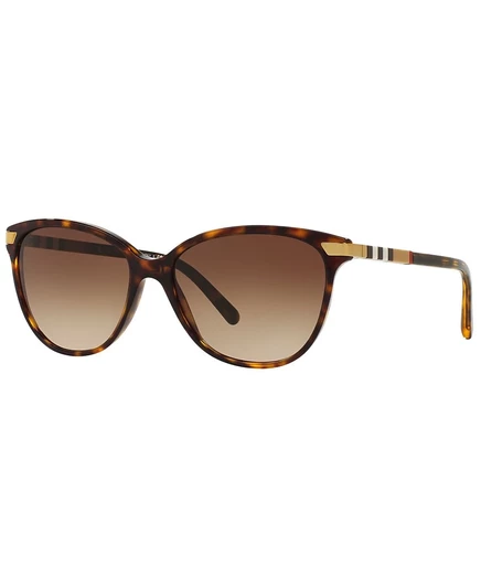 Женские солнцезащитные очки Burberry BE4216, градиентные, коричневые