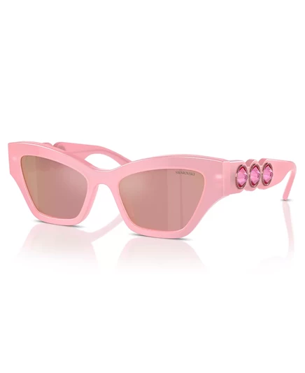 Женские солнцезащитные очки Swarovski, Sk6021 milky pink