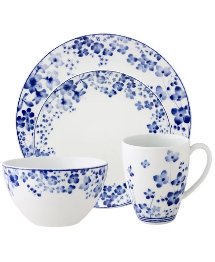 Столовый набор Noritake Bloomington Road, 4 предмета, белый