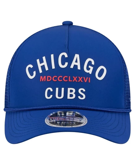Мужская кепка Royal Chicago Cubs New Era регулируемая по длине royal