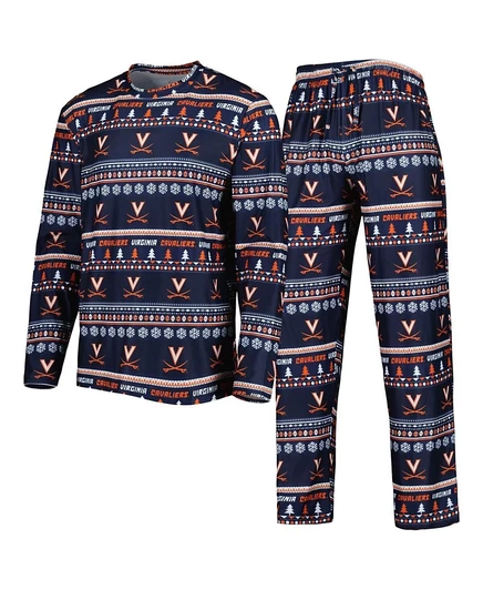 Мужская пижама Concepts Sport Virginia Cavaliers, синяя