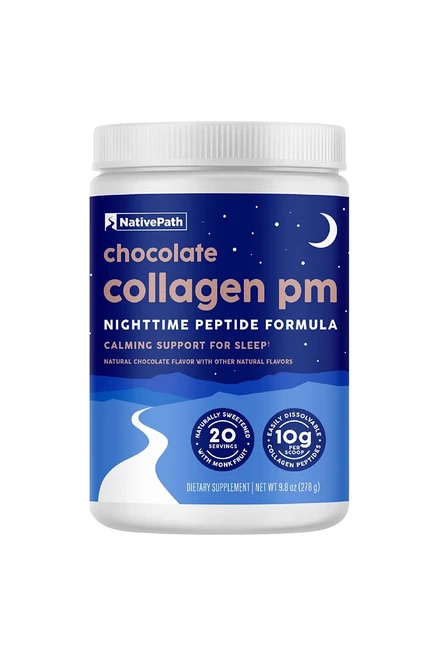 БАД NativePath Collagen PM, шоколадный, 20 порций
