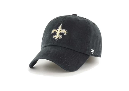 Брендовая мужская черная кепка с логотипом New Orleans Saints black