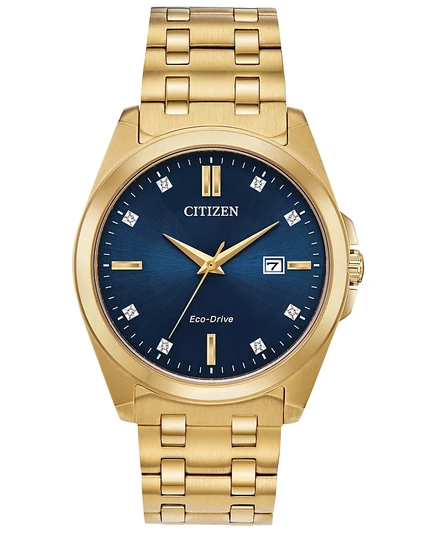 Мужские часы Citizen Corso Eco-Drive 41 мм, золотистые