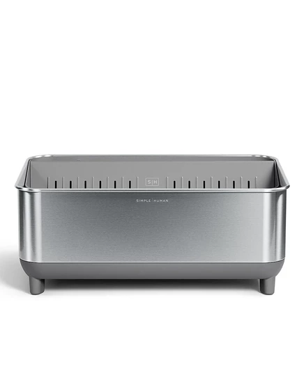 док-станция для бутылок simplehuman со стальным каркасом диаметром 15 дюймов