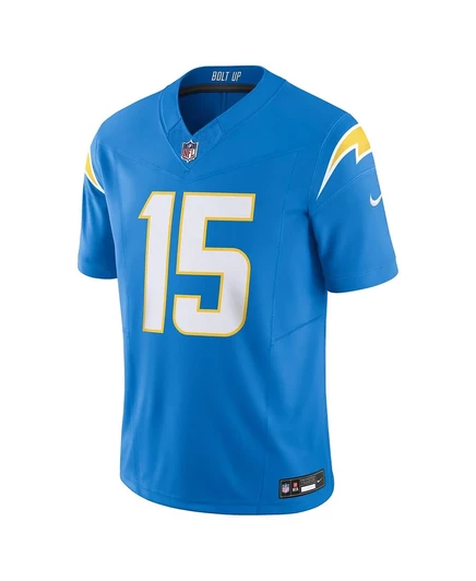 Мужская футболка Nike Ladd McConkey Powder Blue Los Angeles Chargers Team Vapor F.U.S.E. Limited от Nike. powder blue