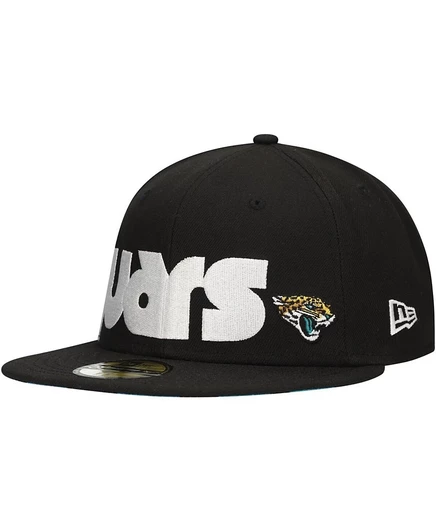 Мужская кепка New Era 59FIFTY Jacksonville Jaguars, черная
