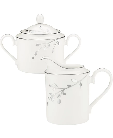 Набор для сахара и сливок Noritake Birchwood, белый