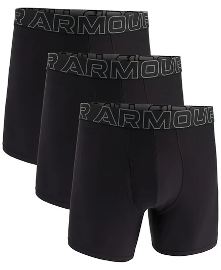Мужские боксеры under armour, 3 шт., 6″, черные