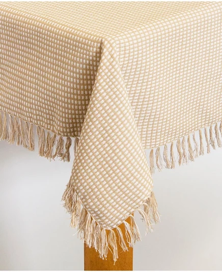 Скатерть Lintex Homespun, хлопок 100%, 152×213 см, экрю