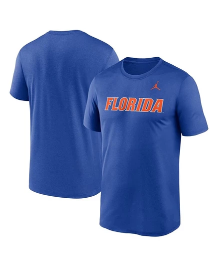 Мужская футболка Jordan Primetime Legend Florida Gators, синяя