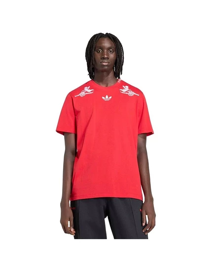 Мужская футболка Adidas Arsenal x Places Faces, красная