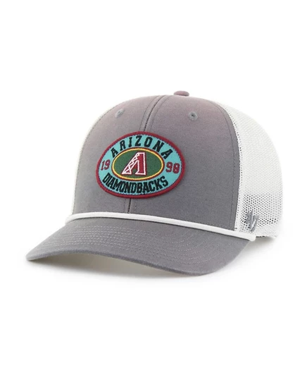 Мужская тракер-кепка '47 Brand Arizona Diamondbacks, серая/белая