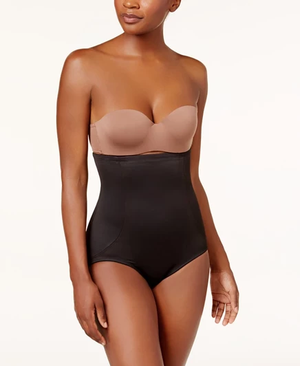 Короткий женский костюм Miraclesuit Shape Away® повышенной плотности с завышенной талией 2915 черный