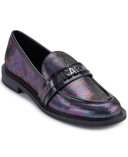  Женские мокасины Randall с миндальным носком multi/black