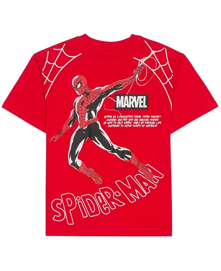 Мальчиковая футболка Spider-Man, красная