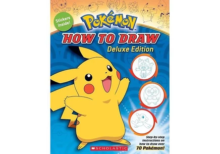 Книга Barnes & Noble How to Draw Deluxe: Pokemon