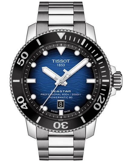Мужские часы Tissot Seastar, автоматические, 46 мм