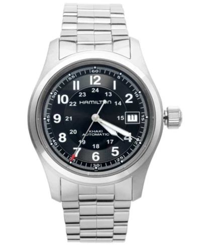 Мужские часы Hamilton H70455133 авт. 38мм, белые