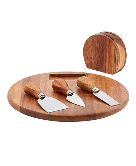 Набор сервировочных досок Tabletops Gallery 5 шт из акации, коричневые
