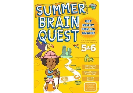 Рабочая тетрадь Brain Quest для 5–6 классов