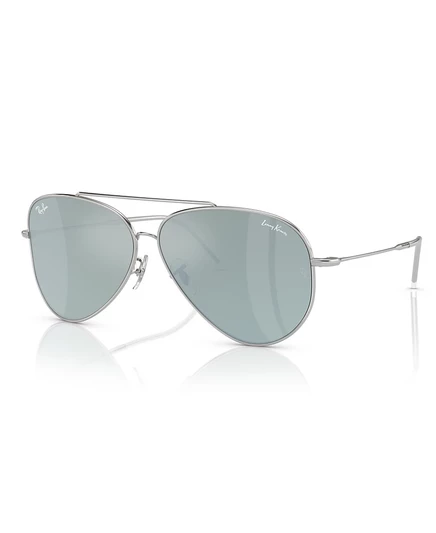 Унисекс очки Ray-Ban Aviator RBR0101, серебристые