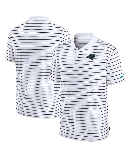 Мужское поло Nike Lock Up Victory Carolina Panthers, белое