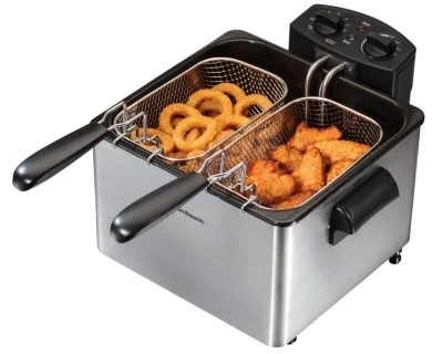 Фритюрница Hamilton Beach Professional-Style 35034G, красная