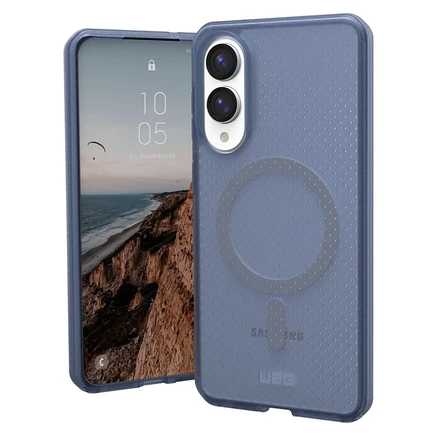 Чехол Urban Armor Gear Dot с магнитом для Samsung Galaxy S 2025 Slim blue