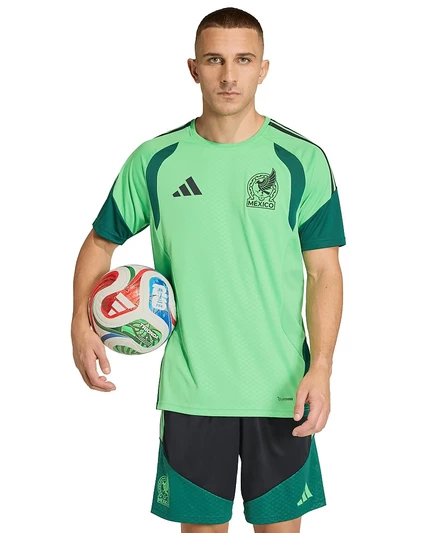 мужская тренировочная майка adidas Mexico Tiro зеленого цвета