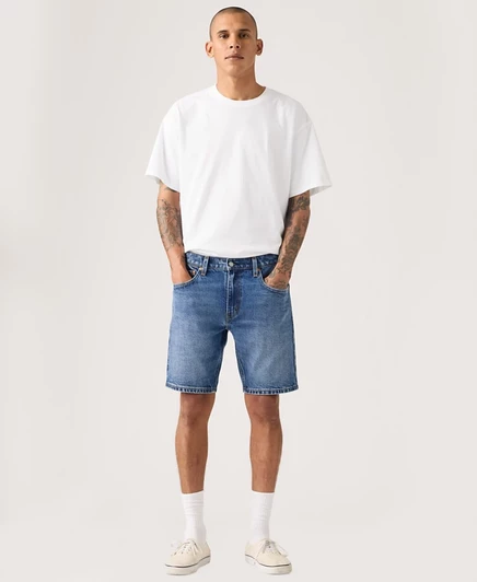 Мужские шорты Levi's 412 Flex 9″, «Run the Show»