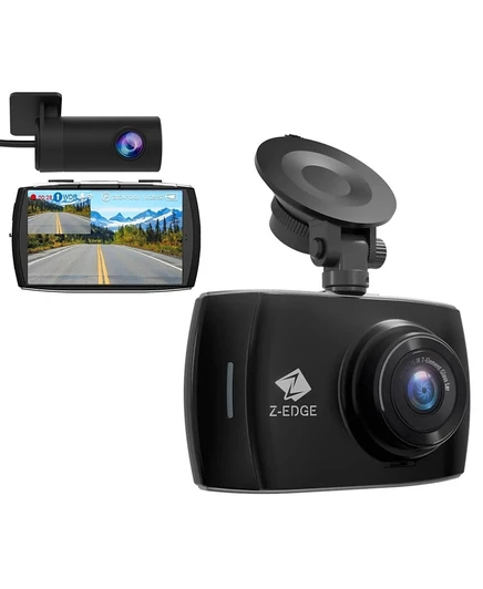 Видеорегистратор Z-EDGE 4″ сенсорный 2K/1080p, черный