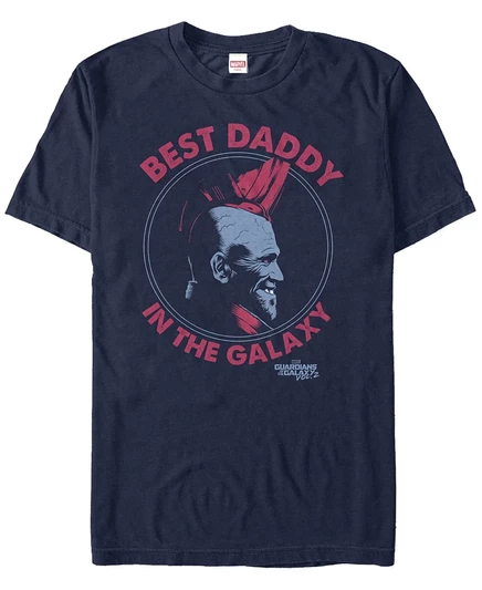 Мужская футболка Fifth Sun Guardians Vol.2 Yondu The Best Daddy, синяя