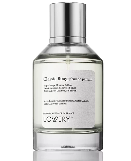 Парфюмированная вода Lovery Classic Rouge, 3,4 унции.