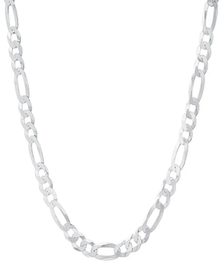Унисекс цепочка Steeltime Figaro, серебряная
