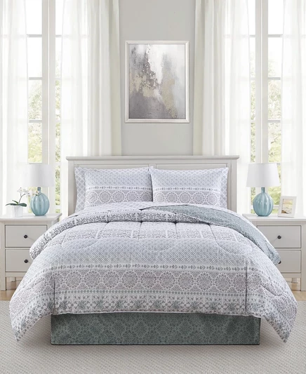 Постельный комплект Macy's Ellis 8 пр., многоцветный
