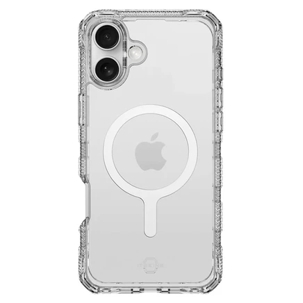 Прозрачный чехол MagSafe ITSkins Supreme_R для Apple iPhone 16 multi