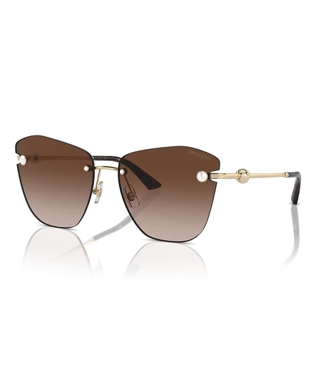 Женские солнцезащитные очки Jimmy Choo JC4004HB, золотистые
