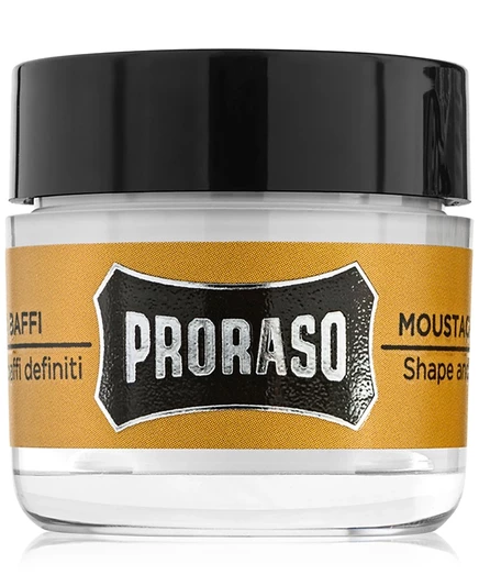 Воск для усов Proraso с ароматом дерева и специй, 0,5 унции, без цвета