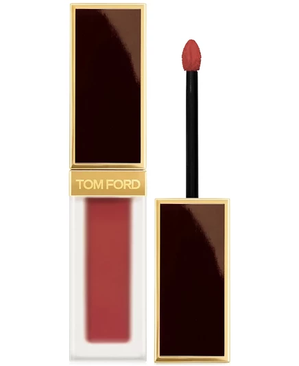 Роскошная матовая жидкая помада Tom Ford коричневого цвета для длительного ношения