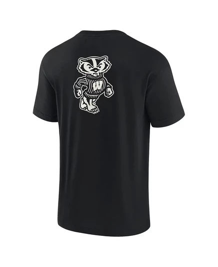 Унисекс футболка Fanatics Elements Wisconsin Badgers, черная