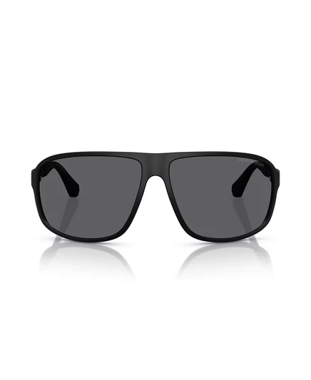 Мужские поляризованные солнцезащитные очки Emporio Armani EA4029 matte black