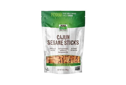 Кунжутные палочки NOW Foods Cajun, 255 г