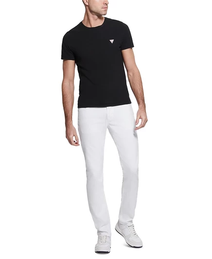 Мужские джинсы Guess Eco Slim суженные, белые