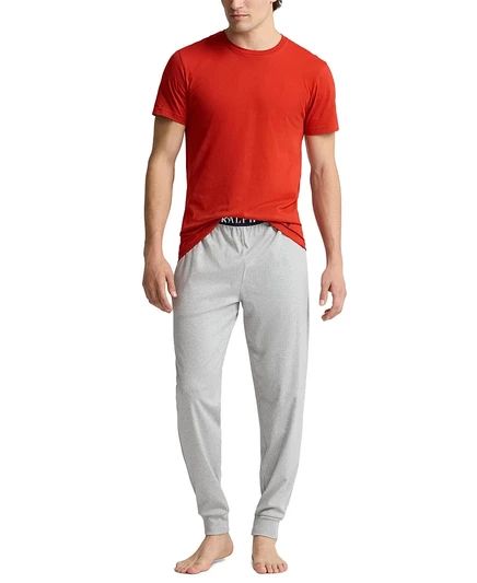 Мужские пижамные джоггеры Polo Ralph Lauren из мерсеризованного хлопка, серые