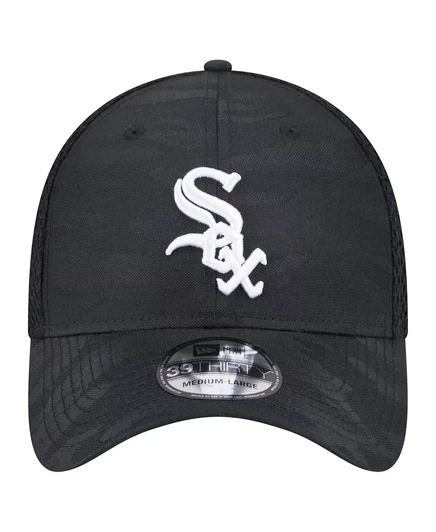 Мужская черная кепка New Era Chicago White Sox с камуфляжным принтом